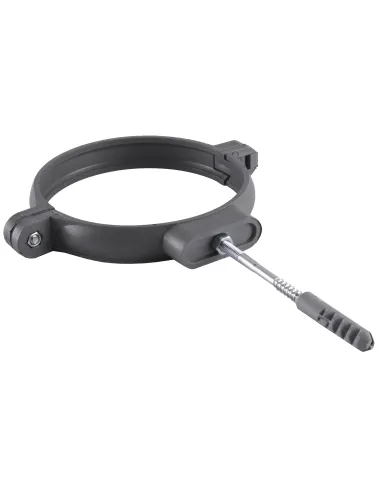 Хомут для труби 110 мм VS Plast у зборі з гайкою та дюбелем