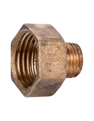 Перехідник редукційний латунний VA 639Б ВН 1/2 х 1/4 дюйми, ливарний