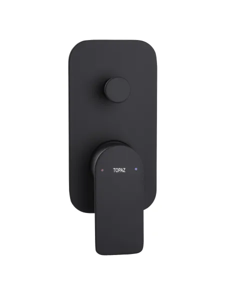 Смеситель для ванны скрытого монтажа Topaz Sardinia TSG 08202-V-H20-BL, черный Смеситель для ванны скрытого монтажа Topaz Sardinia TSG 08202-V-H20-BL, черный