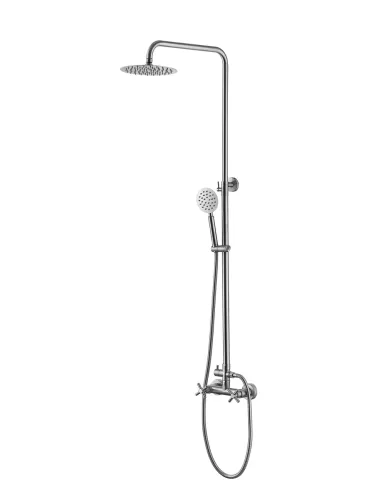 Душевая система двухвентильная Wezer VAL16B-10, без излива