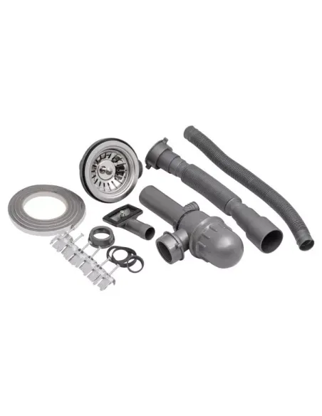 Мойка для кухни круглая Wezer 4843(06) Decor из нержавеющей стали, 480 x 430 x 160 мм