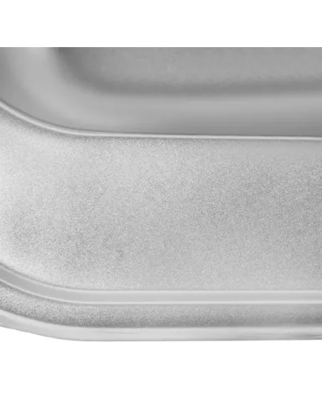 Мойка кухонная квадратная Wezer 4947(08) Sati из нержавеющей стали, 490 x 470 x 180 мм