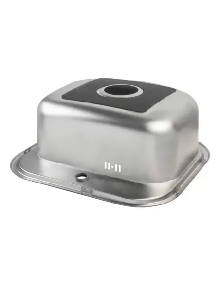 Мойка кухонная квадратная Wezer 4947(08) Sati из нержавеющей стали, 490 x 470 x 180 мм