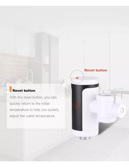 Змішувач для кухні з підігрівом води Wezer RKF-10C