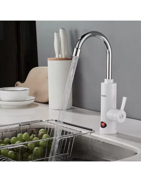 Смеситель для кухни с подогревом воды Wezer RWH-214 Смеситель для кухни с подогревом воды Wezer RWH-214
