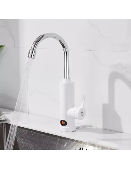 Смеситель для кухни с подогревом воды Wezer RWH-214 Смеситель для кухни с подогревом воды Wezer RWH-214