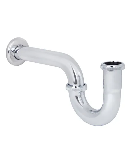 Сифон для умывальника Wezer WSR-103S, под донный клапан, 1 1/4 дюйма