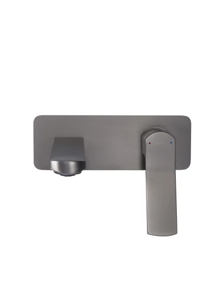 Смеситель для раковины в ванной Q-tap Slavonice QTSLA273GMB45920 Gunmetal Black PVD