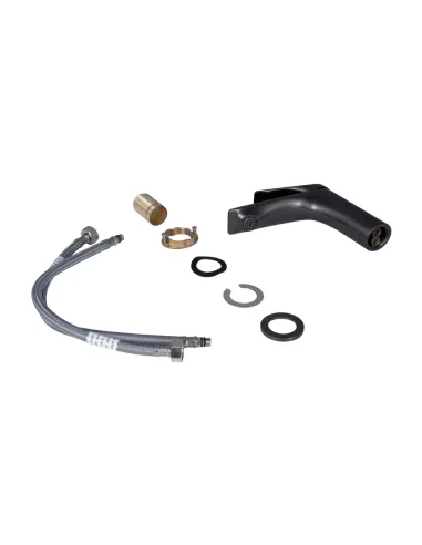 Змішувач для раковини у ванній кімнаті Q-tap Vlasta New QTVLA270GMB45641 Gunmetal Black PVD