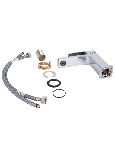 Смеситель для раковины в ванной Q-tap Gemini QTGEM270CRM45673 Chrome