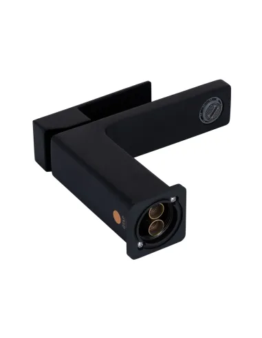 Змішувач для раковини у ванній Q-tap Gemini QTGEM270BLM45674 Black Matt