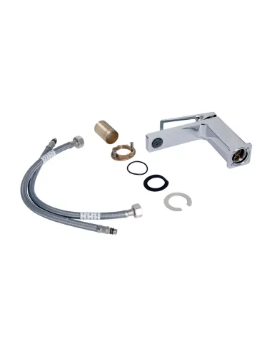 Смеситель для раковины в ванной Q-tap Gemini Loop QTGEM2701CRM45699 Chrome