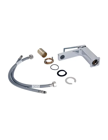 Смеситель для раковины в ванной Q-tap Gemini Loop QTGEM2701CRM45699 Chrome