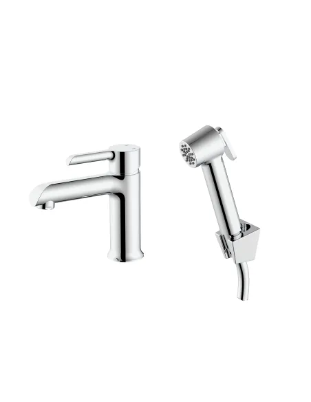 Смеситель для раковины Q-tap Grand QTGRA272CRM45670 Chrome с гигиеническим душем Смеситель для раковины Q-tap Grand QTGRA272CRM45670 Chrome с гигиеническим душем
