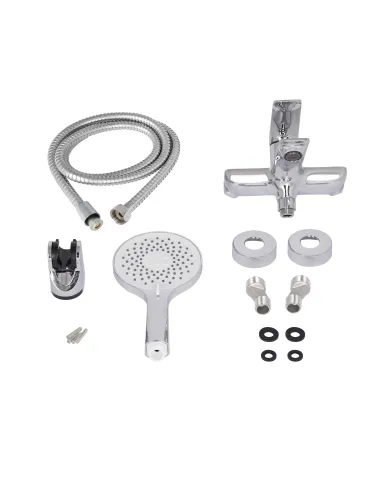 Смеситель для ванны с душем Q-tap Vlasta New QTVLA259CRM45642 Chrome