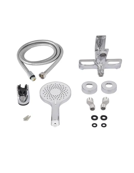 Смеситель для ванны с душем Q-tap Vlasta New QTVLA259CRM45642 Chrome Смеситель для ванны с душем Q-tap Vlasta New QTVLA259CRM45642 Chrome