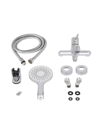 Смеситель для ванны с душем Q-tap Cardinal QTCAR259CRM45656 Chrome