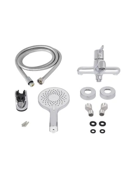 Смеситель для ванны с душем Q-tap Cardinal QTCAR259CRM45656 Chrome