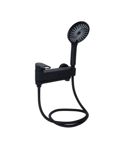 Смеситель для ванны с душем Q-tap Jay QTJAY260BLM45548 Black Matt