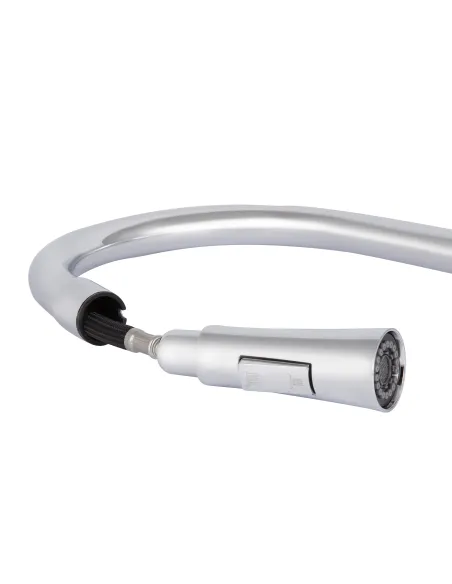 Смеситель для кухни с выдвижным изливом Q-tap Vlasta New QTVLA344CRM45646 Chrome