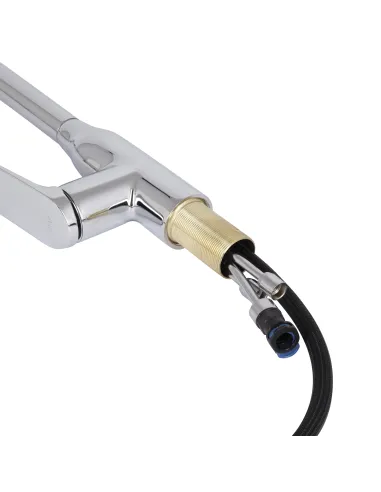 Смеситель для кухни с выдвижным изливом Q-tap Vlasta New QTVLA344CRM45646 Chrome