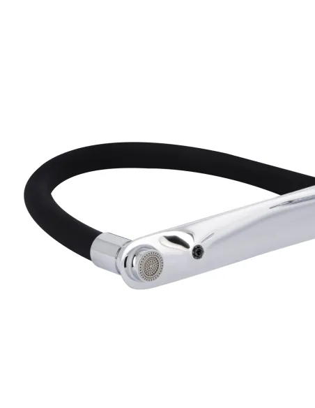 Смеситель для кухни с гибким изливом Q-tap Vlasta New QTVLA364CRM45648 Chrome с подключением для питьевой воды