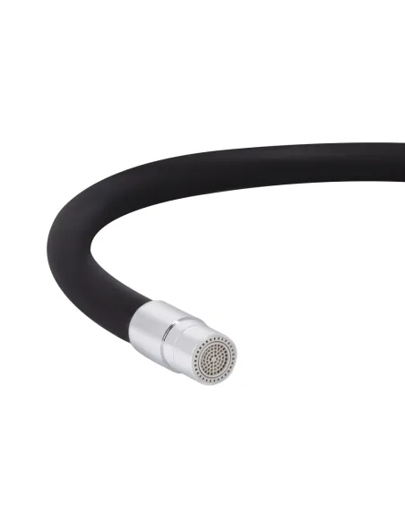 Смеситель для кухни с гибким изливом Q-tap Vlasta New QTVLA364CRM45648 Chrome с подключением для питьевой воды