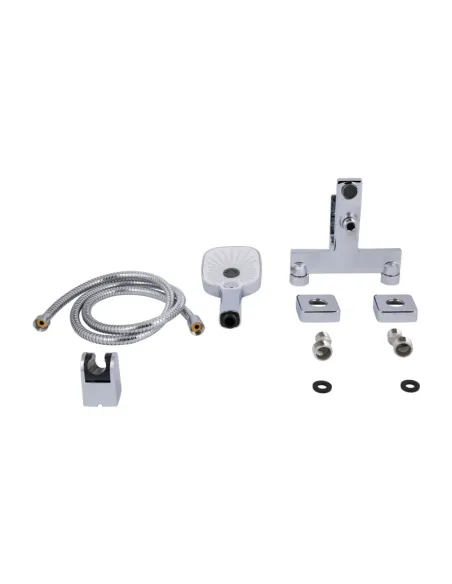 Смеситель для ванны с душем Q-tap Gemini QTGEM259CRM45681 Chrome