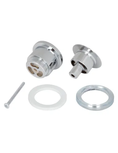 Донний клапан для раковини Wezer WHR 103, 63х63х100 мм