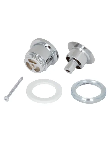 Донный клапан для раковины Wezer WHR 103, 63х63х100 мм