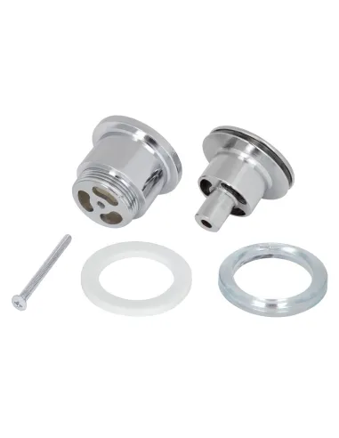 Донный клапан для раковины Wezer WHR-102, 63х63х100 мм