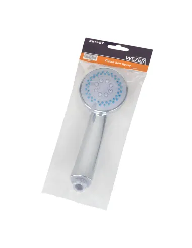 Лейка для душа ручная Wezer WKY-07, круглая 3 режима