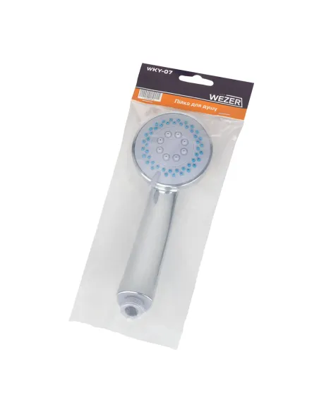 Лейка для душа ручная Wezer WKY-07, круглая 3 режима