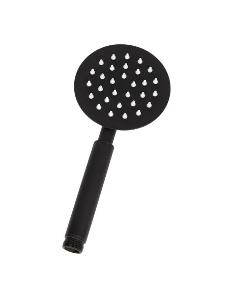 Лійка для душу ручна Wezer WKY-16-BLACK, кругла 1 режим