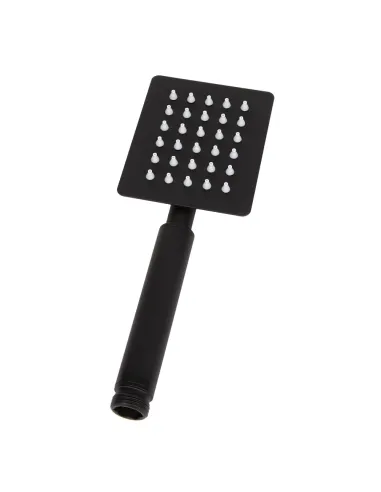 Лейка для душа ручная Wezer WKY-17-BLACK, прямоугольная 1 режим