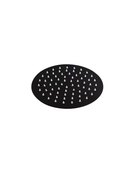 Лейка тропический душ Wezer WKY-20-BLACK, 200x200 мм, круглая