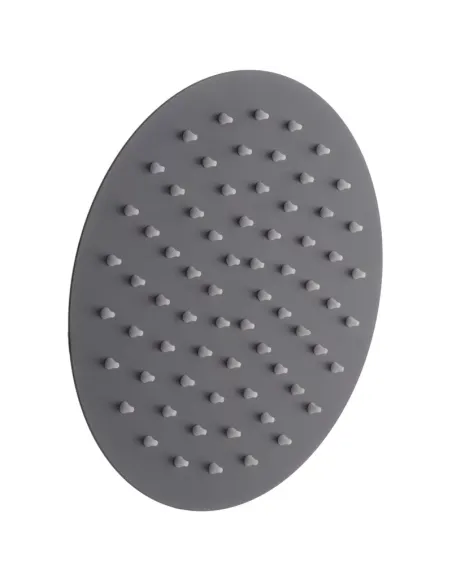 Лійка тропічний душ Wezer WKY-20-BLACK, 200x200 мм, кругла