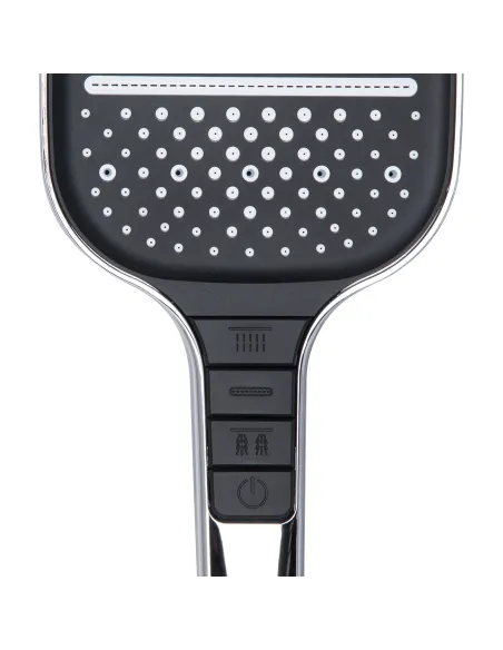 Лійка для ручного душу Q-Tap Rucni QTRUC125CRM45956 Chrome, 130x130 мм, 3 режими