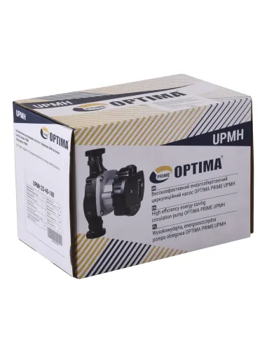 Циркуляционный насос энергосберегающий Optima Prime UPMH 25-40AUTO 180 мм, с гайками