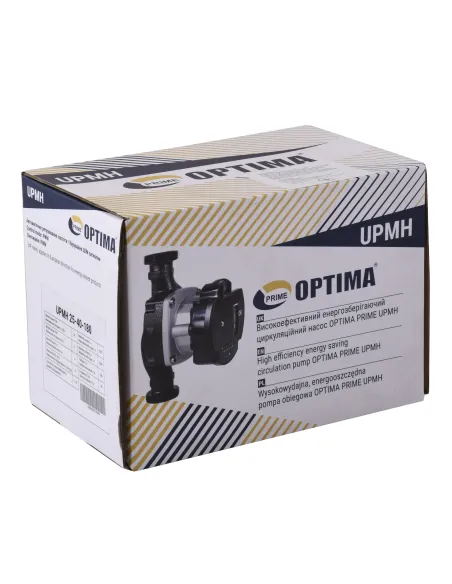 Циркуляционный насос энергосберегающий Optima Prime UPMH 25-40AUTO 180 мм, с гайками