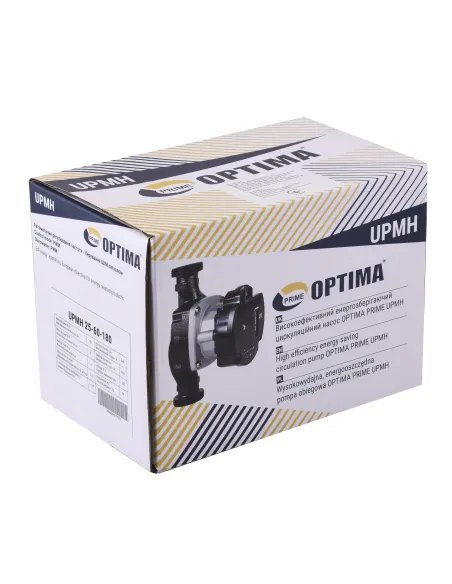 Циркуляционный насос энергосберегающий Optima Prime UPMH 25-60AUTO 180 мм, с гайками