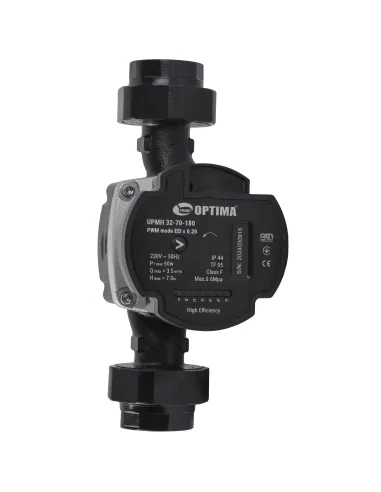 Енергозберігаючий циркуляційний насос Optima Prime UPMH 32-70AUTO 180 мм, з гайками