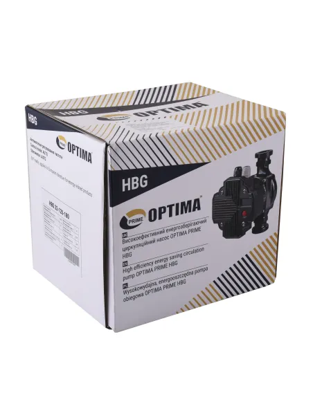 Циркуляційний насос енергозберігаючий Optima Prime HBG 32-120AUTO 180 мм, з гайками