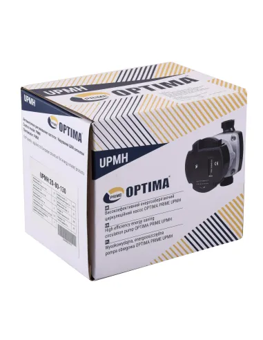 Циркуляційний енергозберігаючий насос Optima Prime UPMH 20-80AUTO 130 мм, з гайками