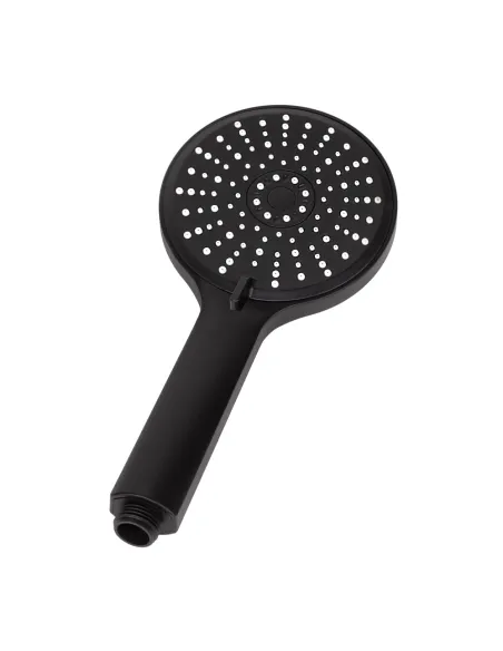 Лейка для душа ручная Wezer WKY-38 Black, круглая 3 режима