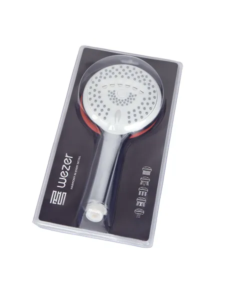 Лейка для душа ручная Wezer WKY-39, круглая 5 режимов