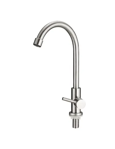 Монокран для умывальника Wezer EKO14A-14, нержавеющая сталь