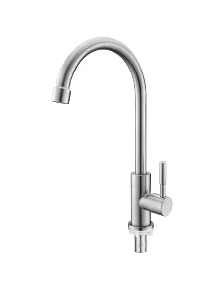 Монокран для умывальника Wezer EKO14A-14, нержавеющая сталь