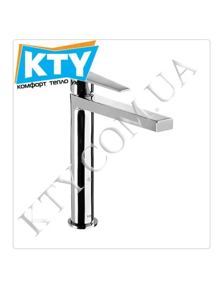 Змішувач для раковини у ванній кімнаті з гігієнічним душем Tres Class - Tres 205.103.03 без донного клапана, хром - 1