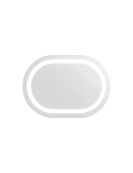 Зеркало для ванной Q-Tap Gemini Reverse QT2578R5070 с LED-подсветкой, с антизапотеванием, 500 х 700 мм